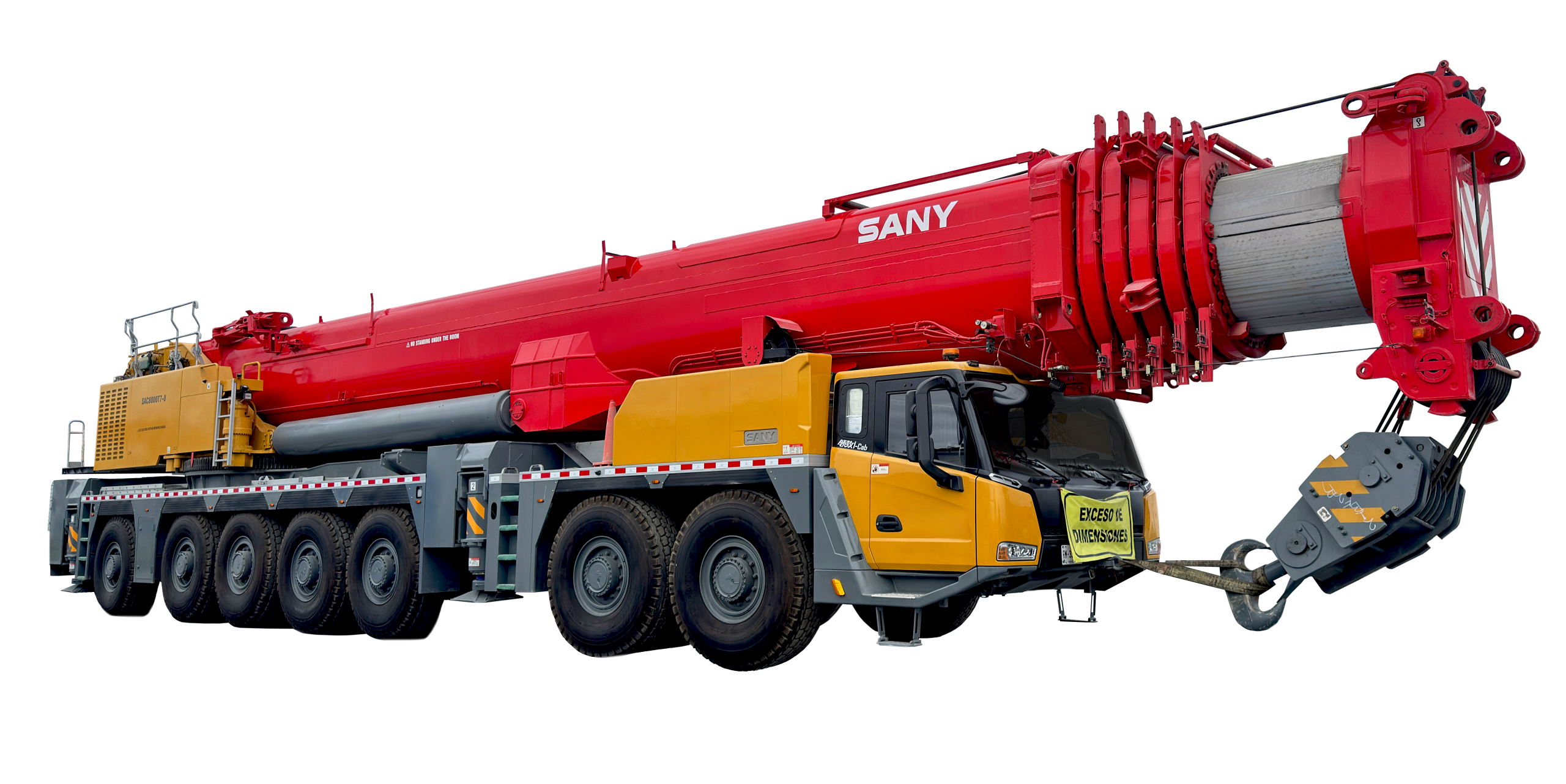 SAC8000T7-8 – Grúa All Terrain 800T